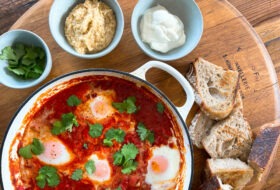 One Pan Turkish Eggs