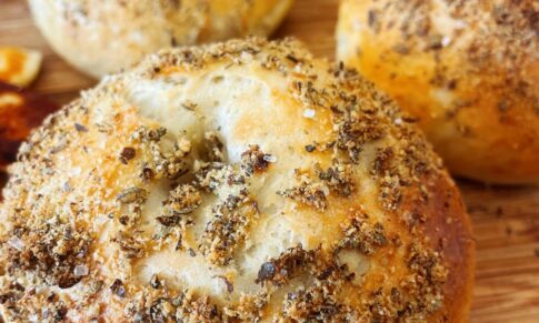 Quick 2 Ingredient Bagels