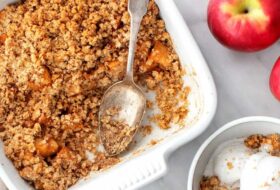 Apple & Pear Crumble